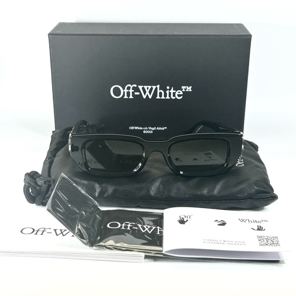 New Off-White 49mm Fillmore Rectangle Sunglasses
